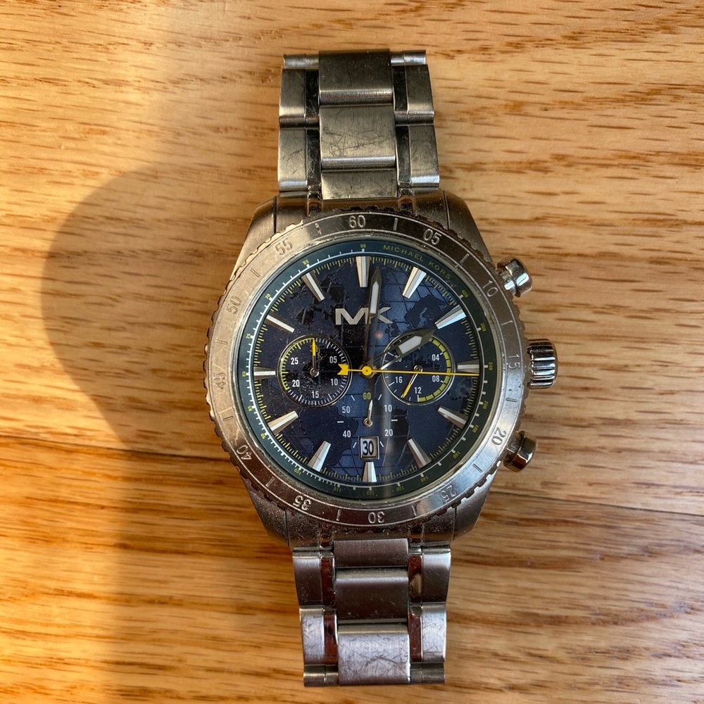 MICHAEL KORS Richardson Chronograph Blue Dial